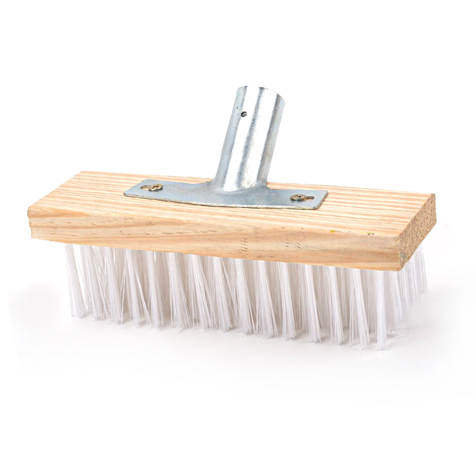 Bodenbürstenkopf Mit Nylonborsten, Robuster Scheuerbürstenkopf Als Ersatz Für Treppenstufen, Terrassenfliesen, 20 Cm / 7,9 Zoll Lang