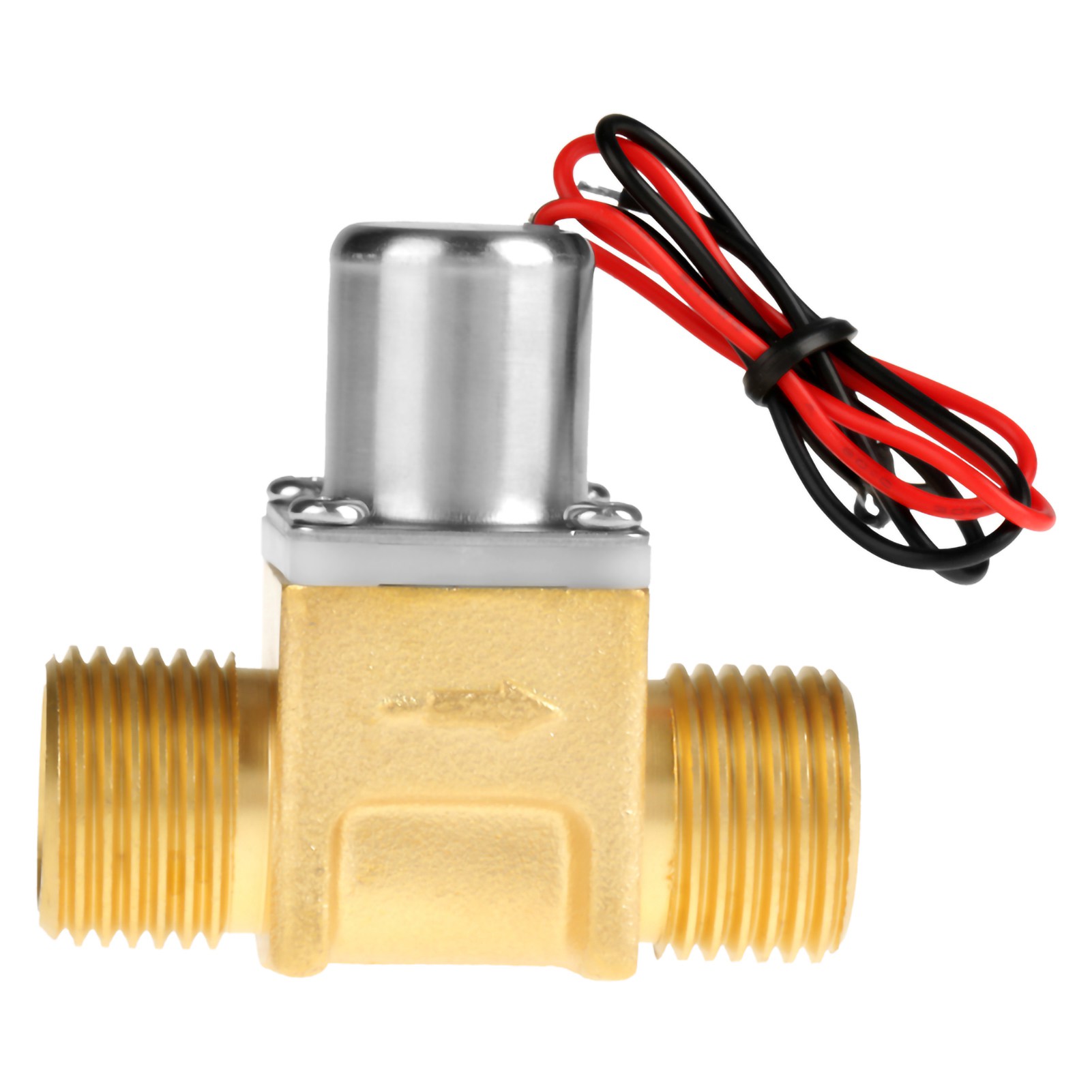 4,5 V Gleichstrom 1/2" Wasserdurchfluss-impuls-elektromagnetventil Aus Messing