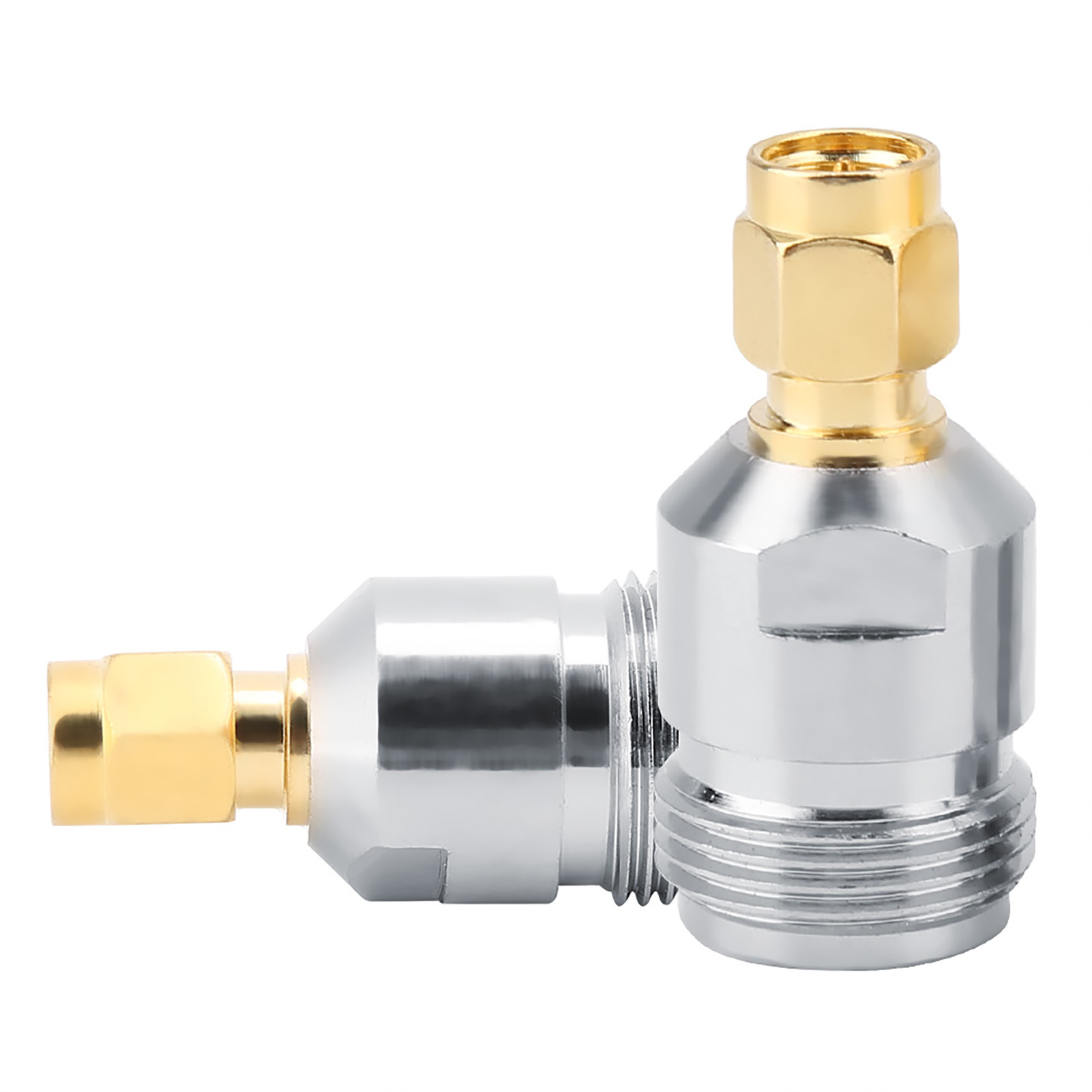 2 Stück Typ N Buchse Auf Sma Stecker Hf-stecker Koaxialadapter Testkonverter