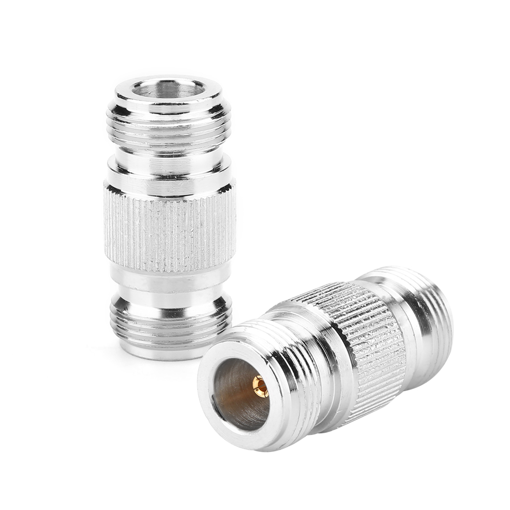 2 Stück Typ N Buchse Auf Typ N Buchse Hf-stecker Koaxialadapter Testkonverter