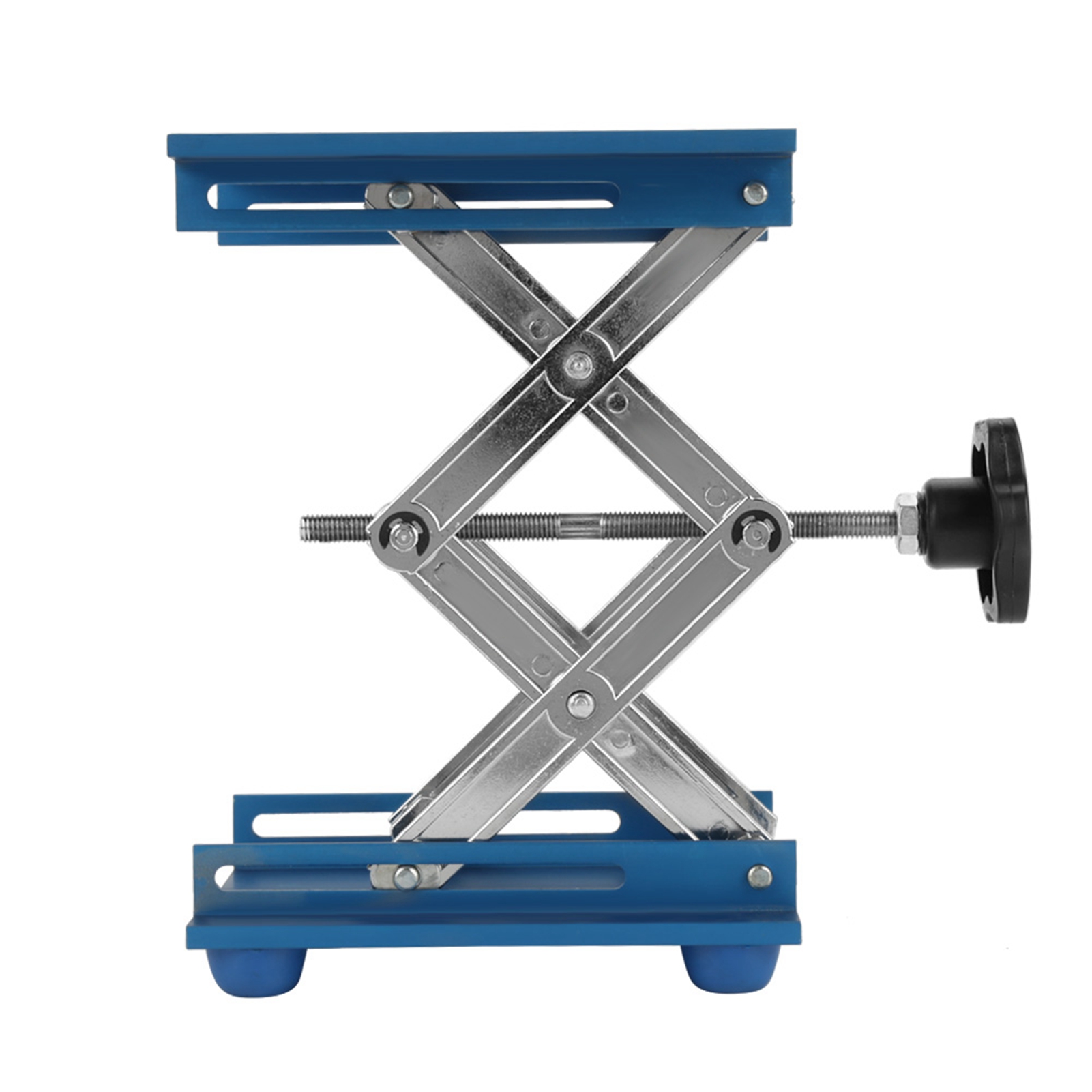 Labor-hebebühne Aus Aluminiumoxid, Scherenständer, 150 X 150 X 250 Mm