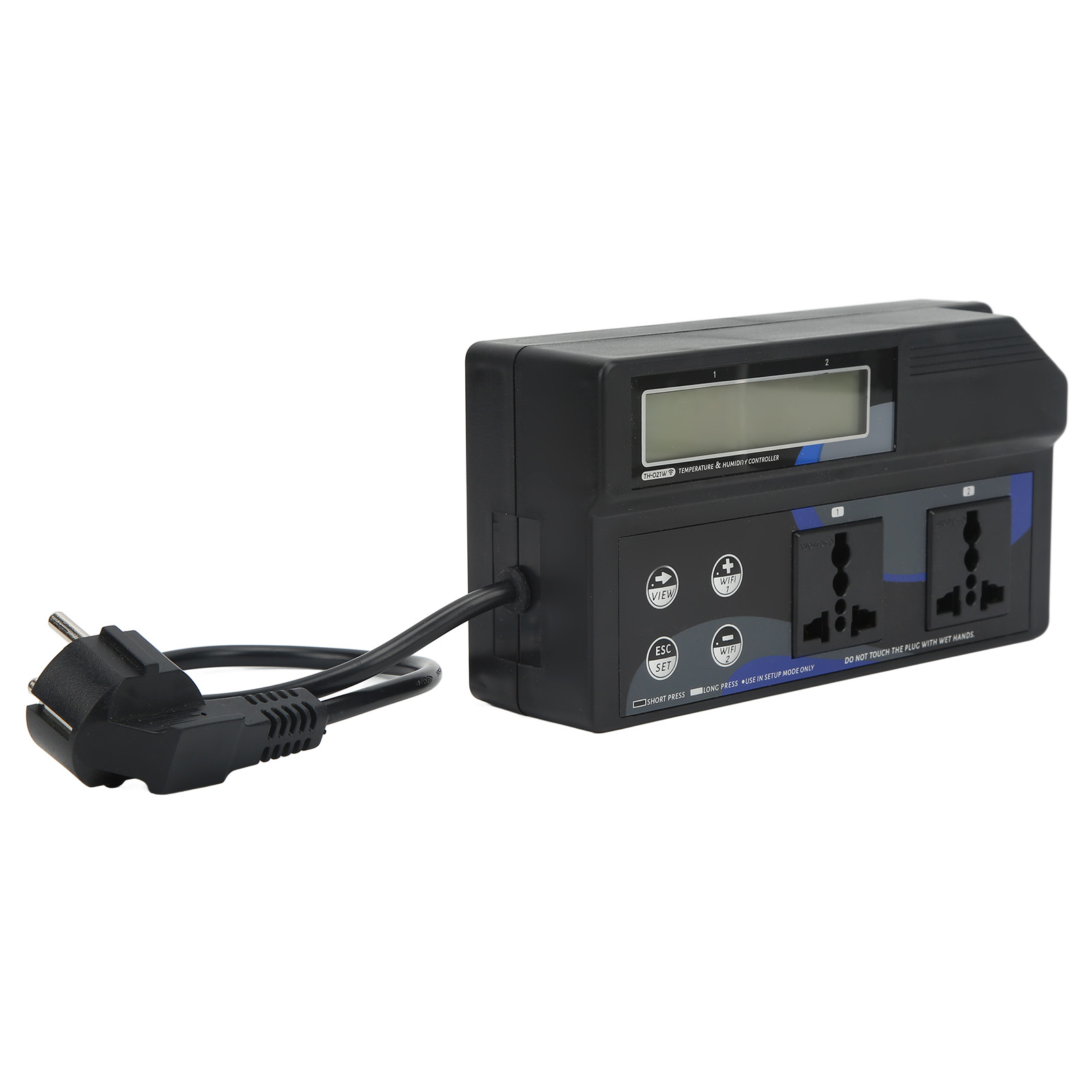 Wlan-temperatur- Und Feuchtigkeitsregler, Tischthermostat, Luftbefeuchter-monitor, Eu-stecker 250 V