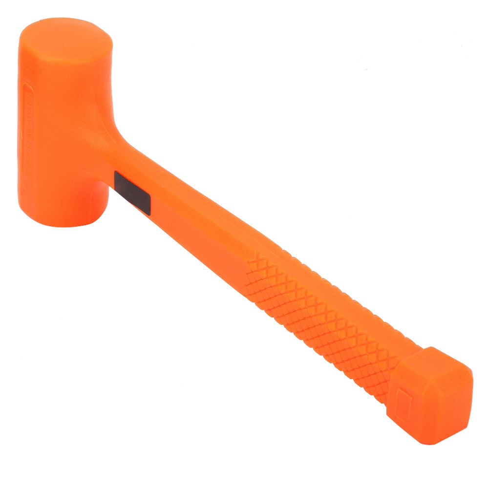 Praktischer Pvc-gummi-schonhammer Mit Weicher Schlagfläche (1 Pfund)
