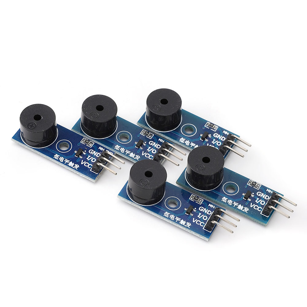 5 Stück Passive Summermodule Mit Niedrigpegel-trigger, 3,3–5 V, 3-polige Steuerung
