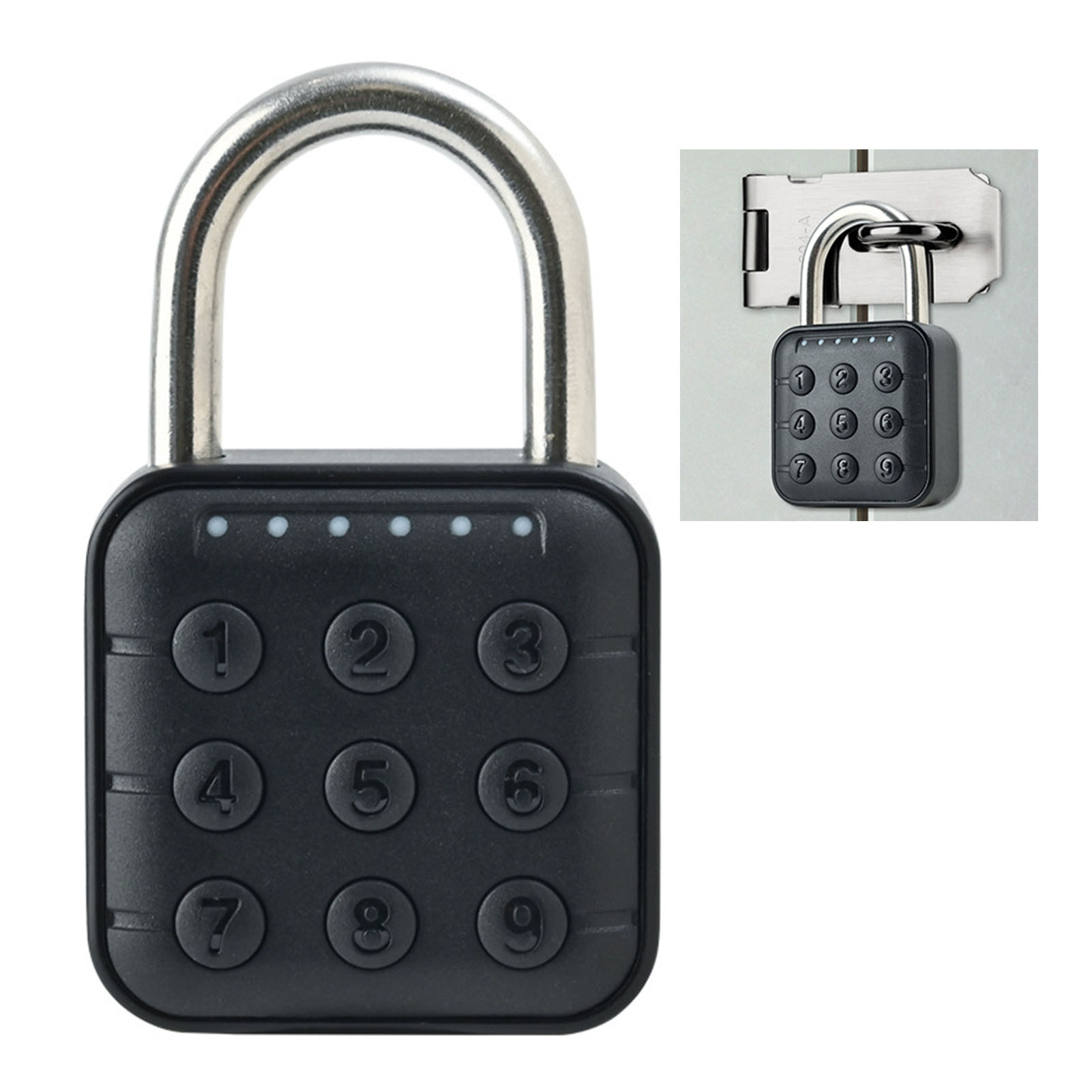 Elektronisches Zahlenschloss Mit 6-stelliger Zahlencode, Ip67 Wasserdicht, Für Gepäckschließfach