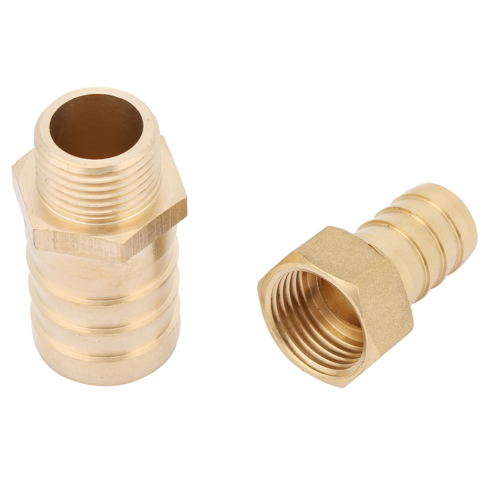 Reduziermuffe Aus Messing Mit Widerhaken, Innengewinde-rohrverschraubungsadapter (16-25 Mm)