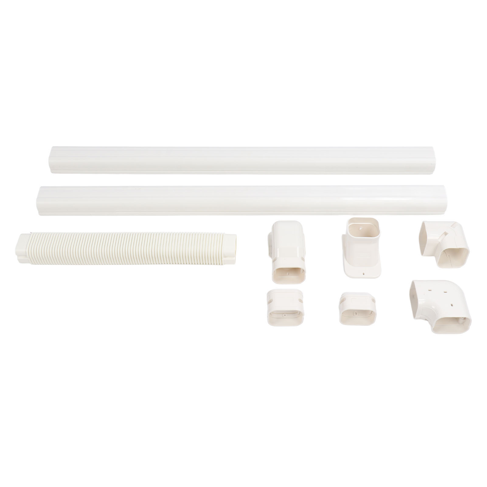 Dekoratives Pvc-leitungsabdeckungsset Für Mini-split-zentral-klimaanlagen Und Wärmepumpen