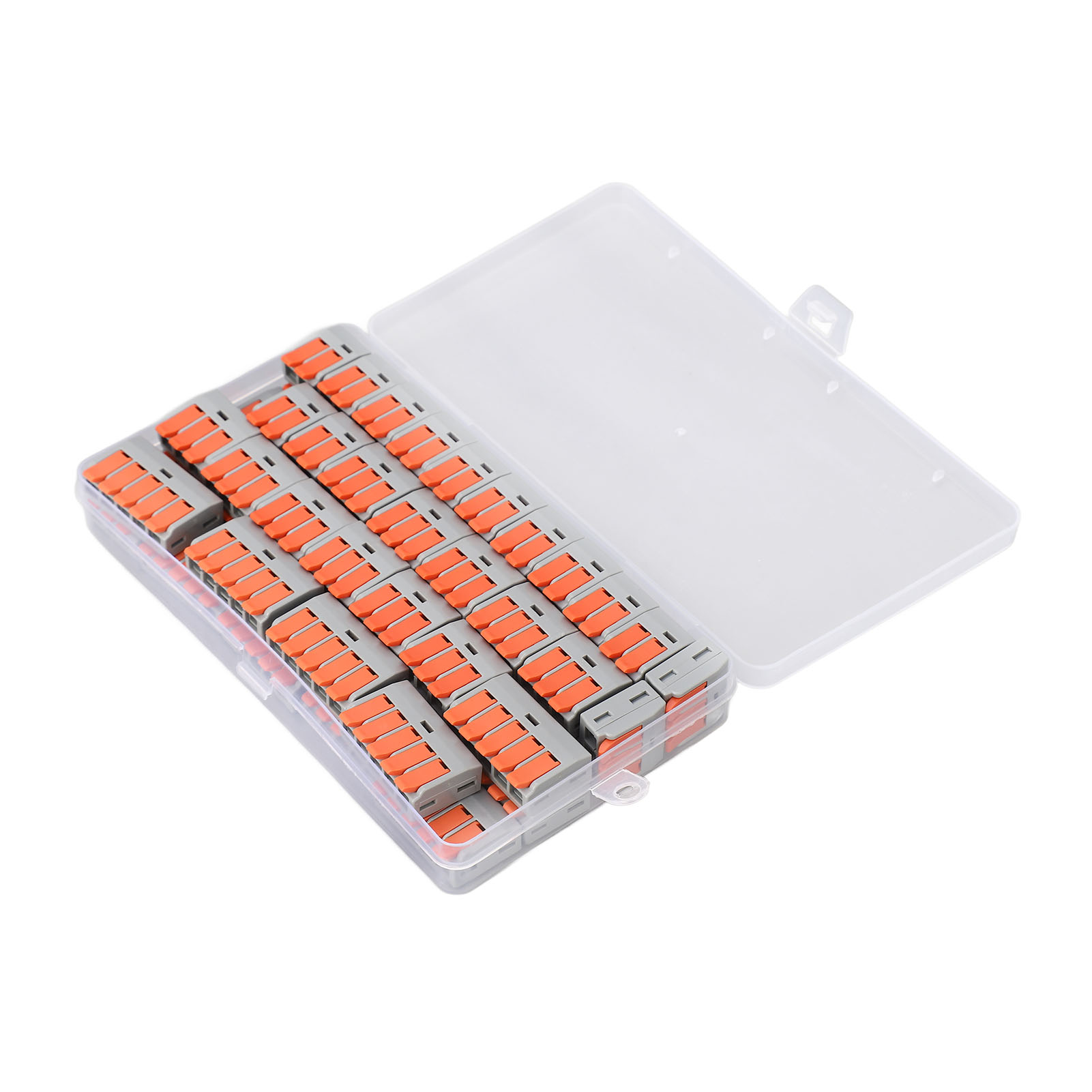 60-teiliges Sortiment An Schnellanschlussklemmen Für Steckverbinder (0,5–6 Mm², 450 V, 40 A)