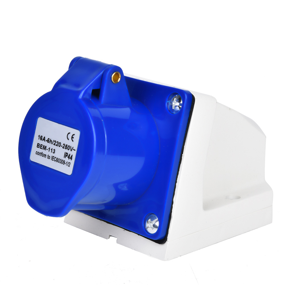 10 Stück 16a 220-250v Industrie-steckdosenstecker 3-polig Ip44 Wasserdicht Bem-113
