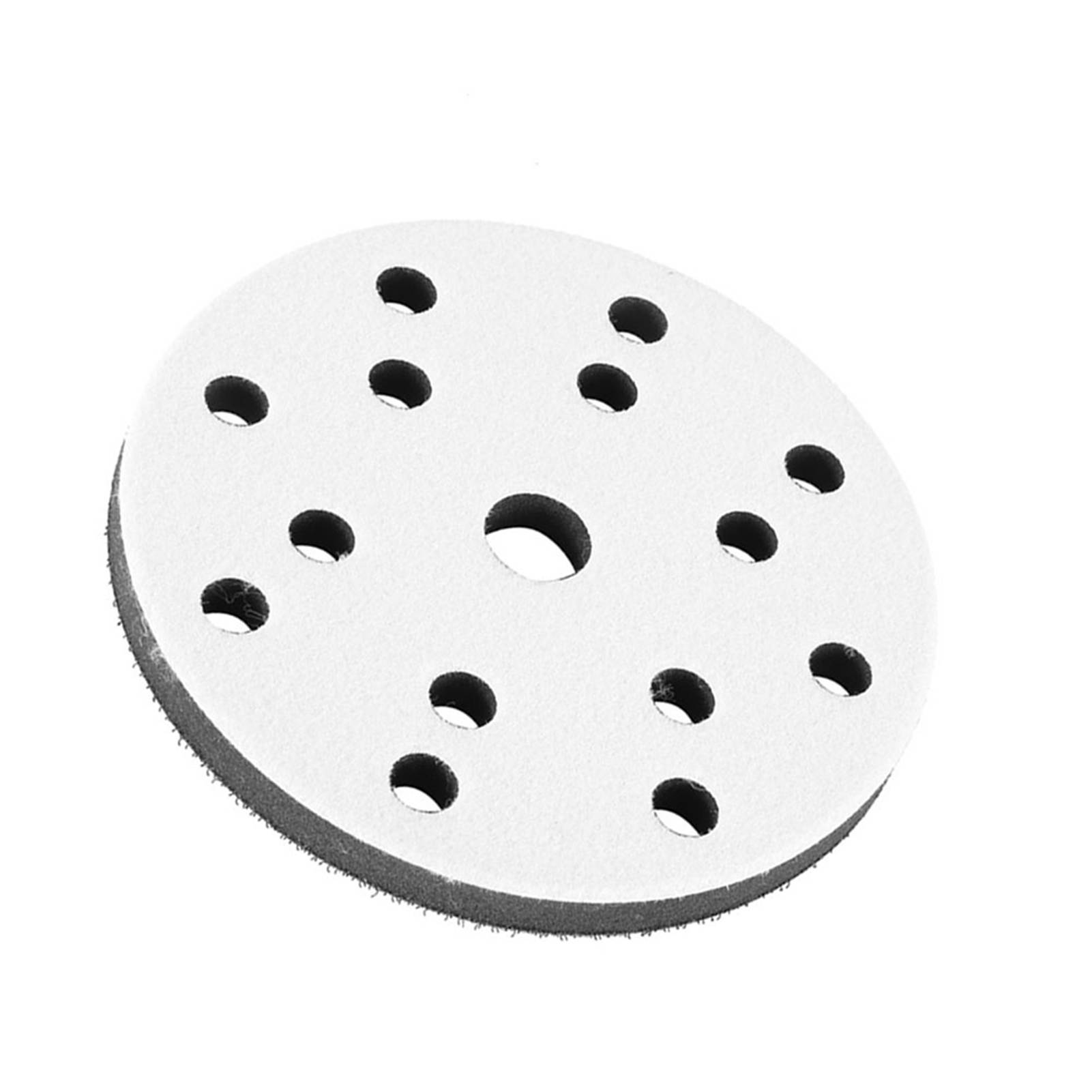 150 Mm Durchmesser Weicher Pufferschwamm-zwischenpolster Für Schleifpads (17 Löcher)