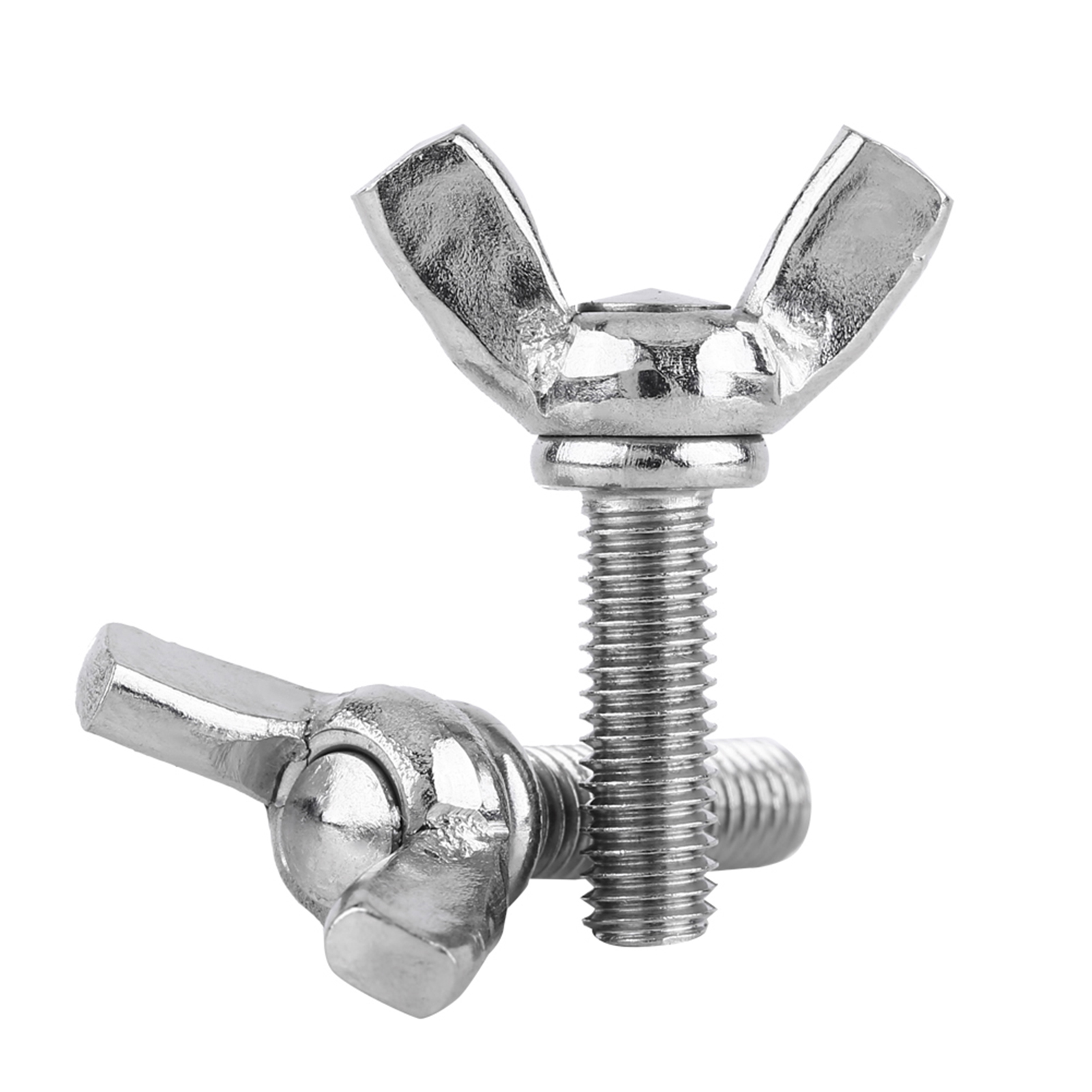 5 Stück M6 Din316 304 Edelstahl-schmetterlingsschrauben (m612)