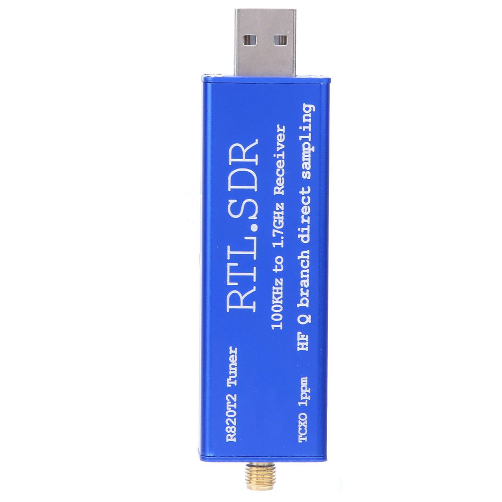 100 Khz–1,7 Ghz Tuner-empfänger, Usb-betrieben, Uhf/vhf-rtl-sdr-empfänger, Rtl2832u R820t2 Chipsatz