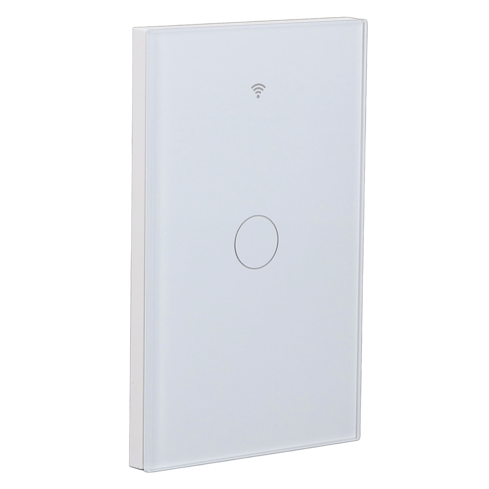 Intelligenter Wlan-touchschalter Zur Wandmontage, 10 A, Gehärtetes Glas, 90–250 V