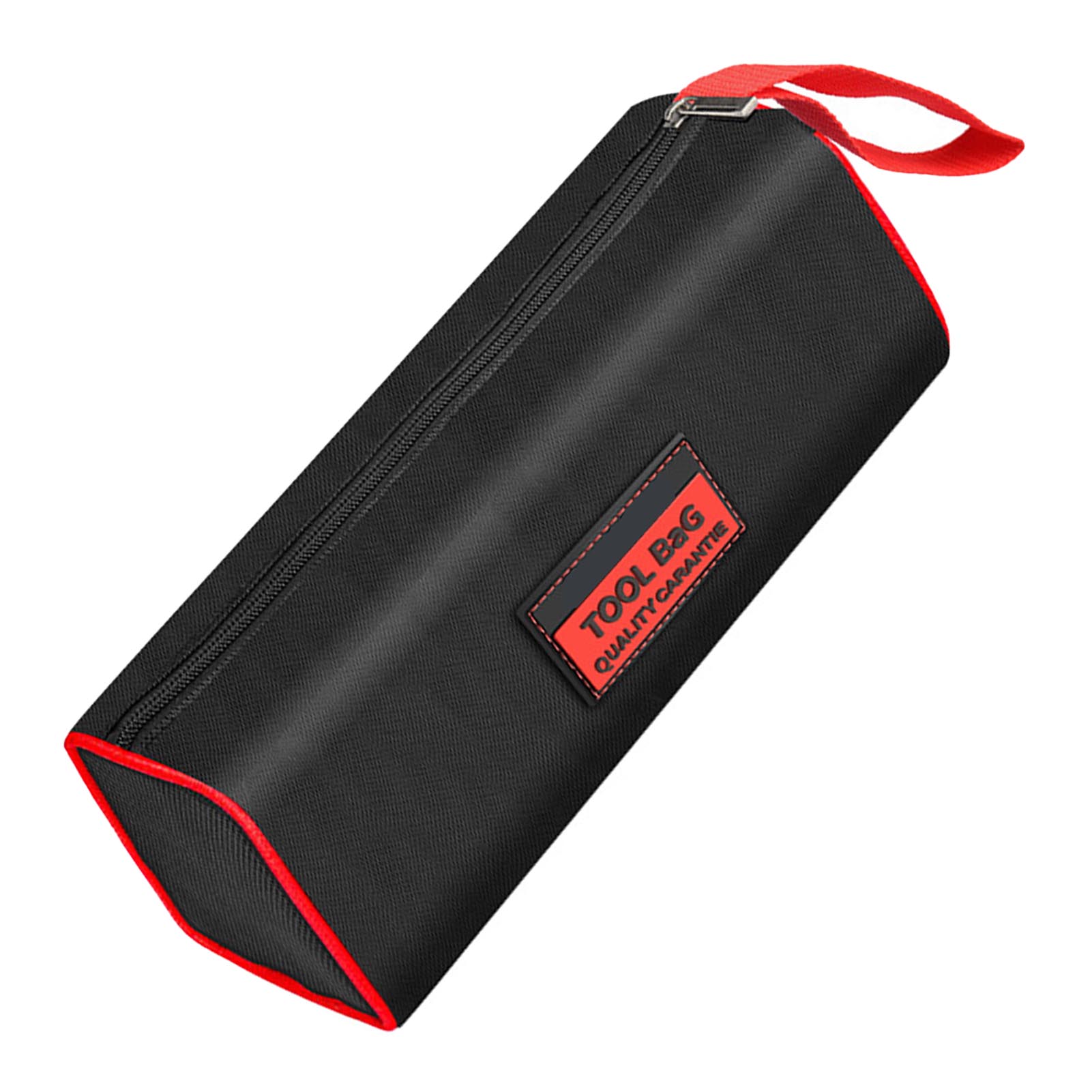 Werkzeugtasche Aus Canvas Mit Mehreren Fächern, Strapazierfähigem Griff, Tragbarer Werkzeugorganizer Für Elektriker, Einlagig, Xl