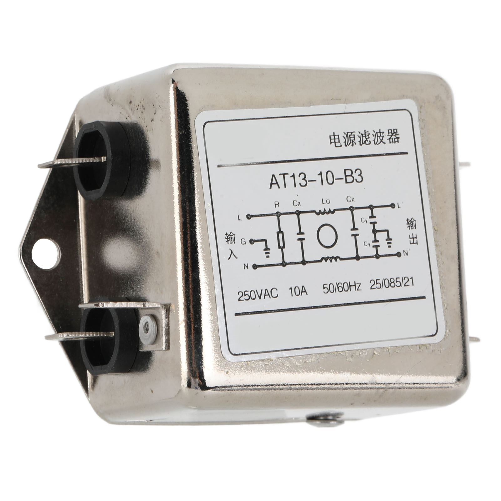 Netzfilter Emi (elektromagnetische Störungen) – Netzfilter 250 V Ac, 10 A