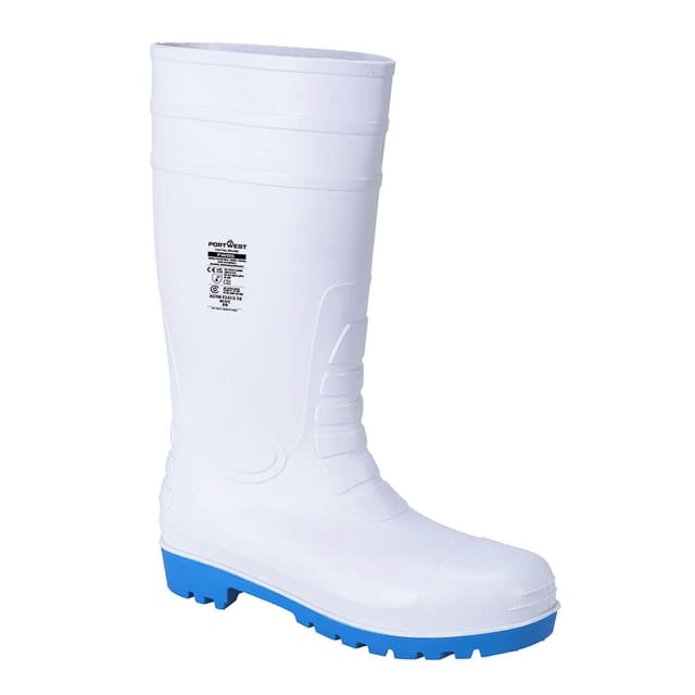 Portwest Arbeitsstiefel S5 mit Stahlkappe Weiß 43
