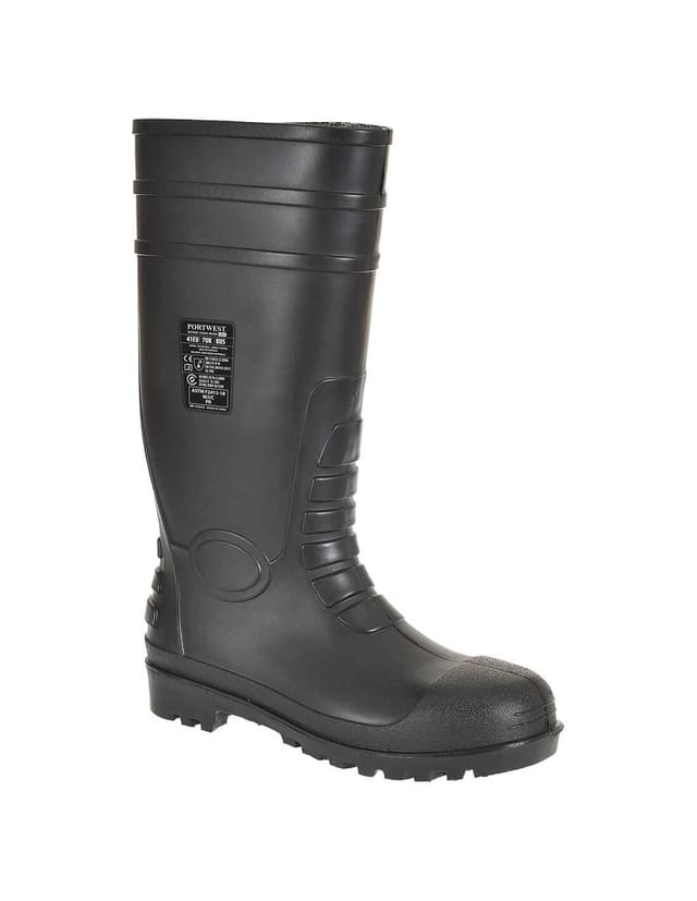 Portwest Arbeitsstiefel S5 mit Stahlkappe Schwarz 44