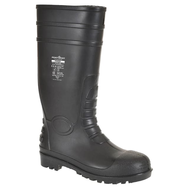 Portwest Arbeitsstiefel S5 mit Stahlkappe Schwarz 42