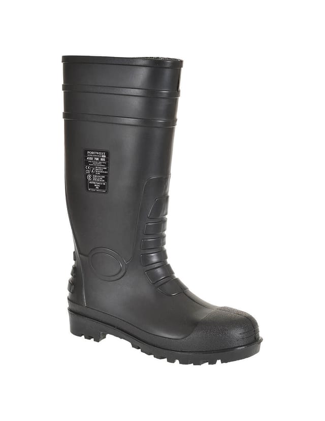 Portwest Arbeitsstiefel S5 mit Stahlkappe Schwarz 48