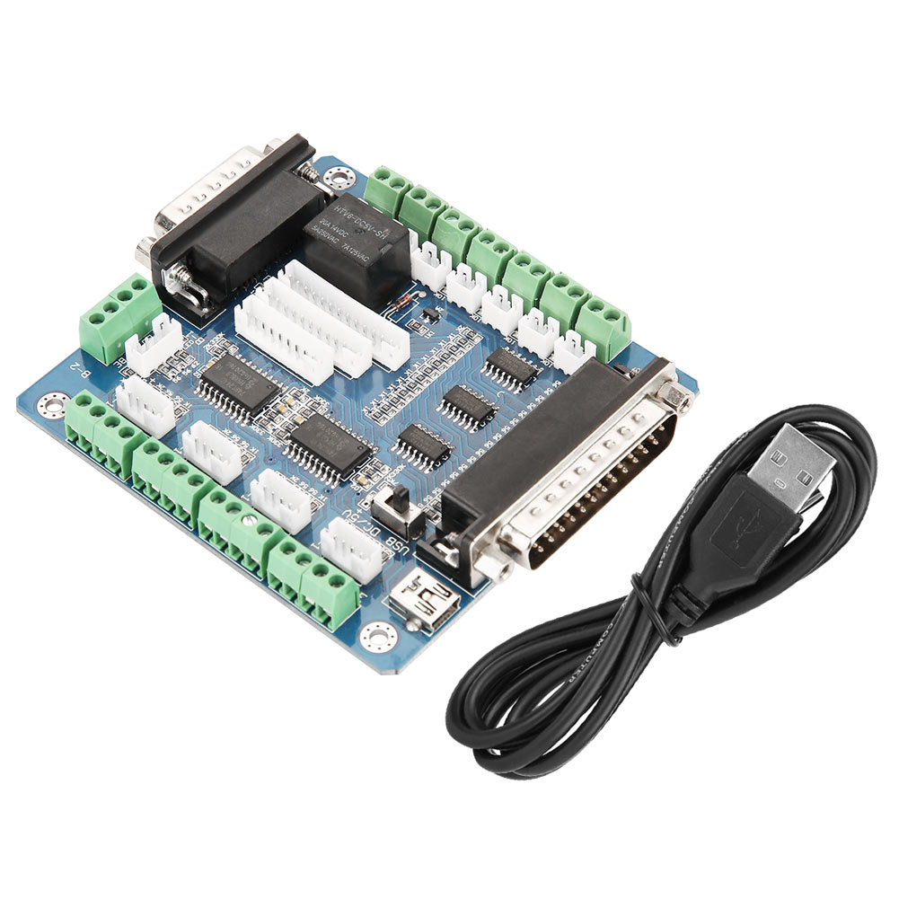 Mach3 Interface 5-achsen-cnc-schrittmotortreiber-controller-breakout-board