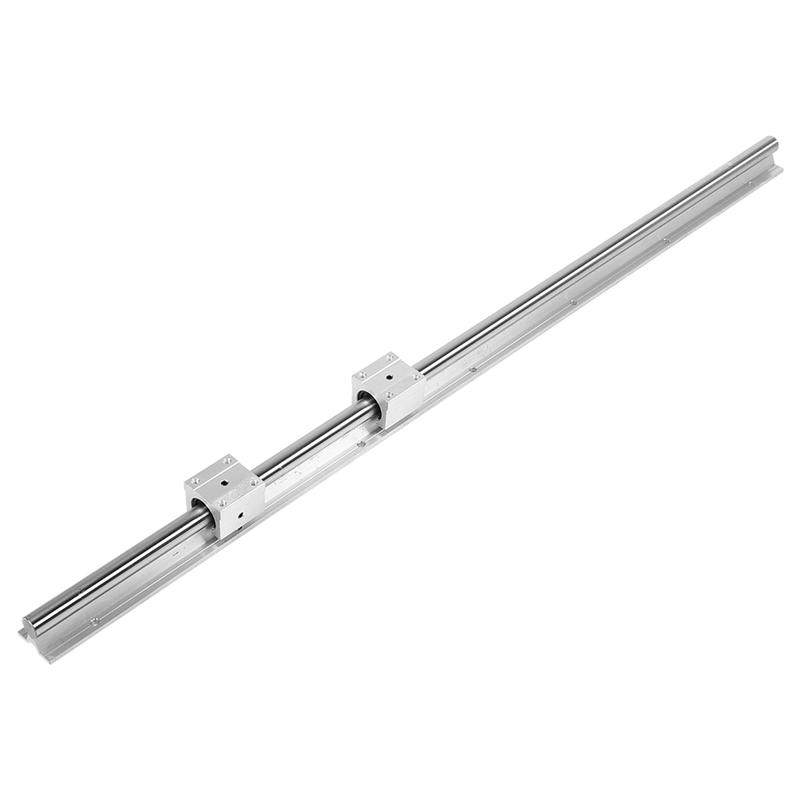 2 Stück Sbr20-1000 Mm Linearführungswelle, 4 Stück Sbr20uu Lagergleitblock
