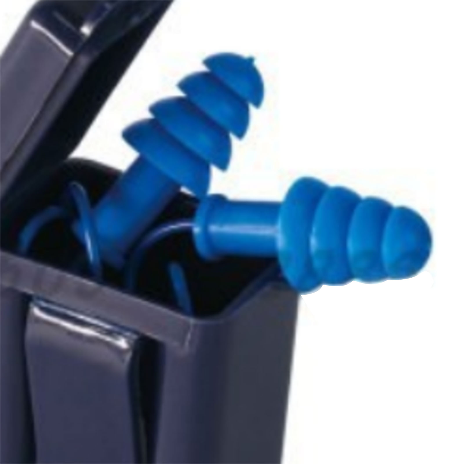 10 Paar Weiche Silikon-ohrstöpsel Mit Kabel, Waschbar, Wiederverwendbar, Geräuschdämpfend, In Weihnachtsbaumform, Inklusive Box