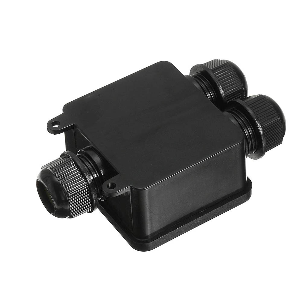 Wasserdichter Ip68-kabelverbinder, 3-wege-außenanschlussdose, Kabelverschraubung Aus Kunststoff