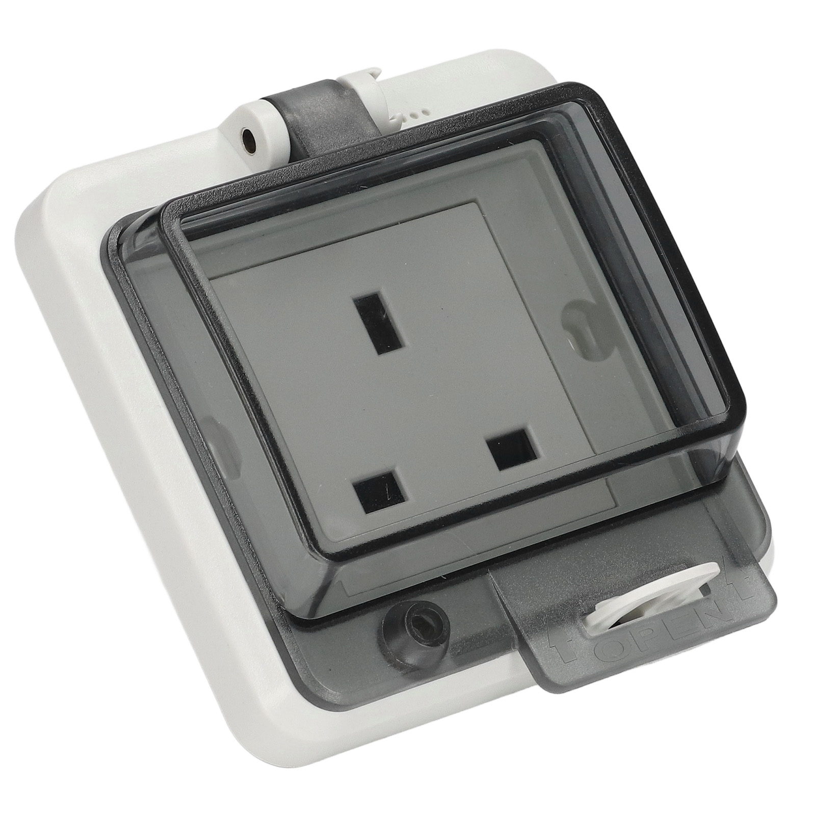 Ip66 Wasserdichte Steckdose Nach Britischem Standard, Flammfest, Robust Und Stoßfest, 250 V, 13 A
