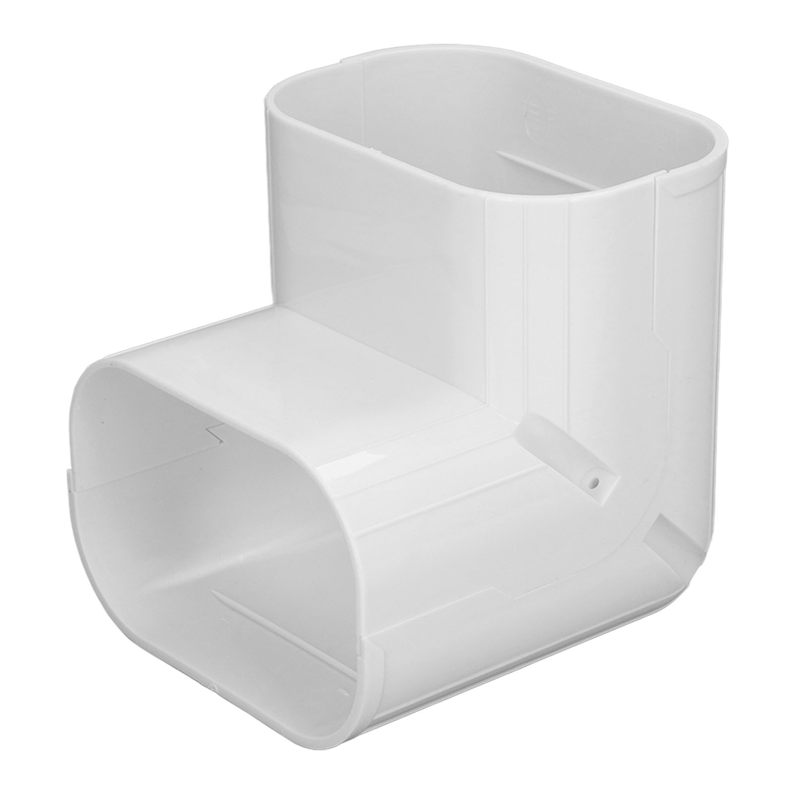 Klimaanlagen-schlauchabdeckung, Vertikale Winkelrohrabdeckung, Dekorative Pvc-split-line-abdeckung, Set Für 5–10 Ps