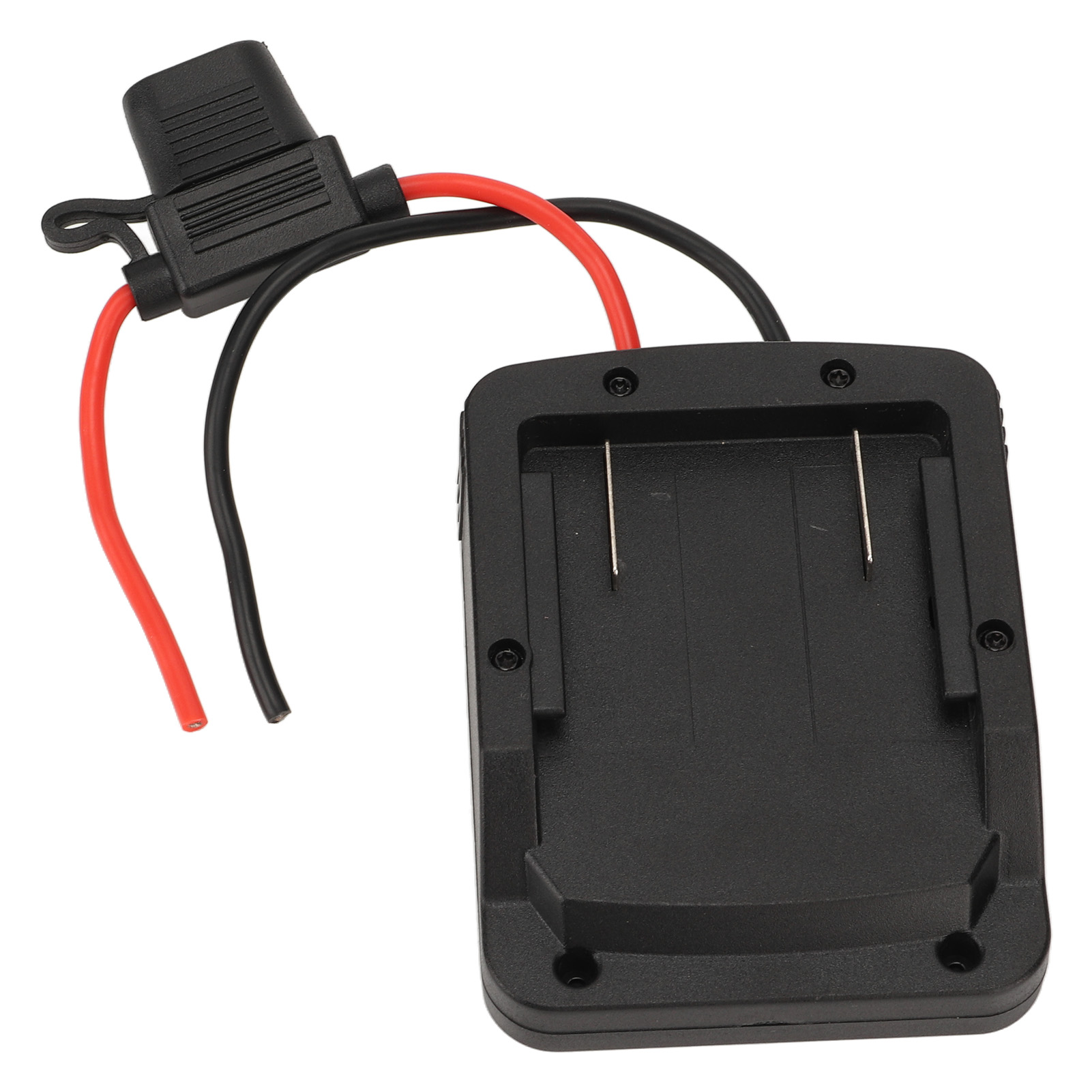 18v Lithium-akku-adapter Mit Integriertem Abs-akku-adapterstecker Und Sicherungshalter Für 12v Elektrowerkzeuge