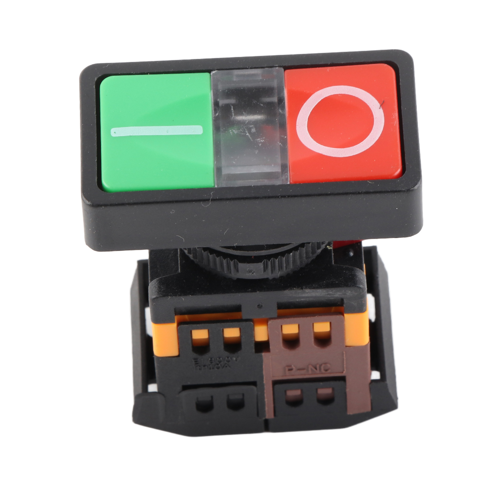 As‐22n Doppel-drucktaster Mit Led-beleuchtung, Nonnc, Ein/aus, Momenttaster (24vdc)
