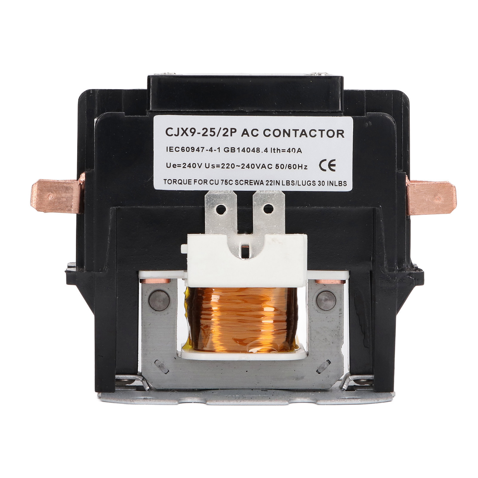 Ac-schütz 25a, Silberlegierung, Flammhemmend, Für Klimaanlagen-/hlk-kondensatorkompressoren, 240v