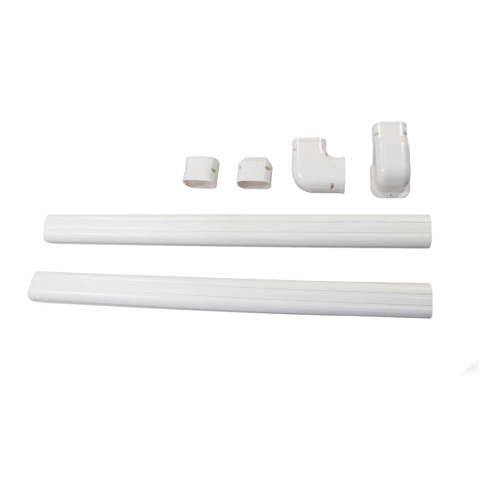 Pvc-leitungsset 410 J Bedruckbare Dekorative Schlauchabdeckung Für Mini-split- Und Zentrale Klimaanlagen