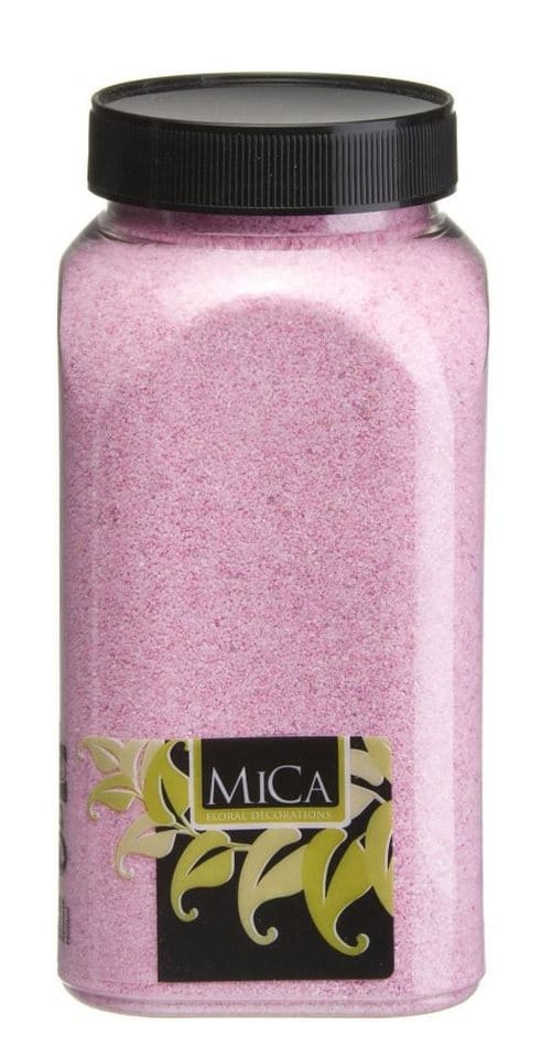 Mica Decorations Dekoration Sand rosa 650 ml 1 kg Sand