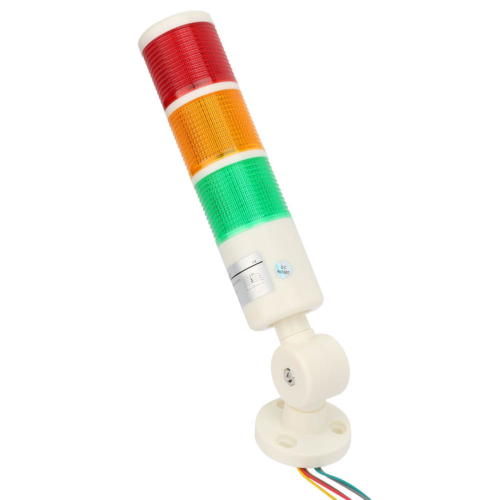 Rote/orange/grüne Led-warnanzeige Für Cnc-maschinen Mit Akustischem Signal Und Summer, 24 V Dc