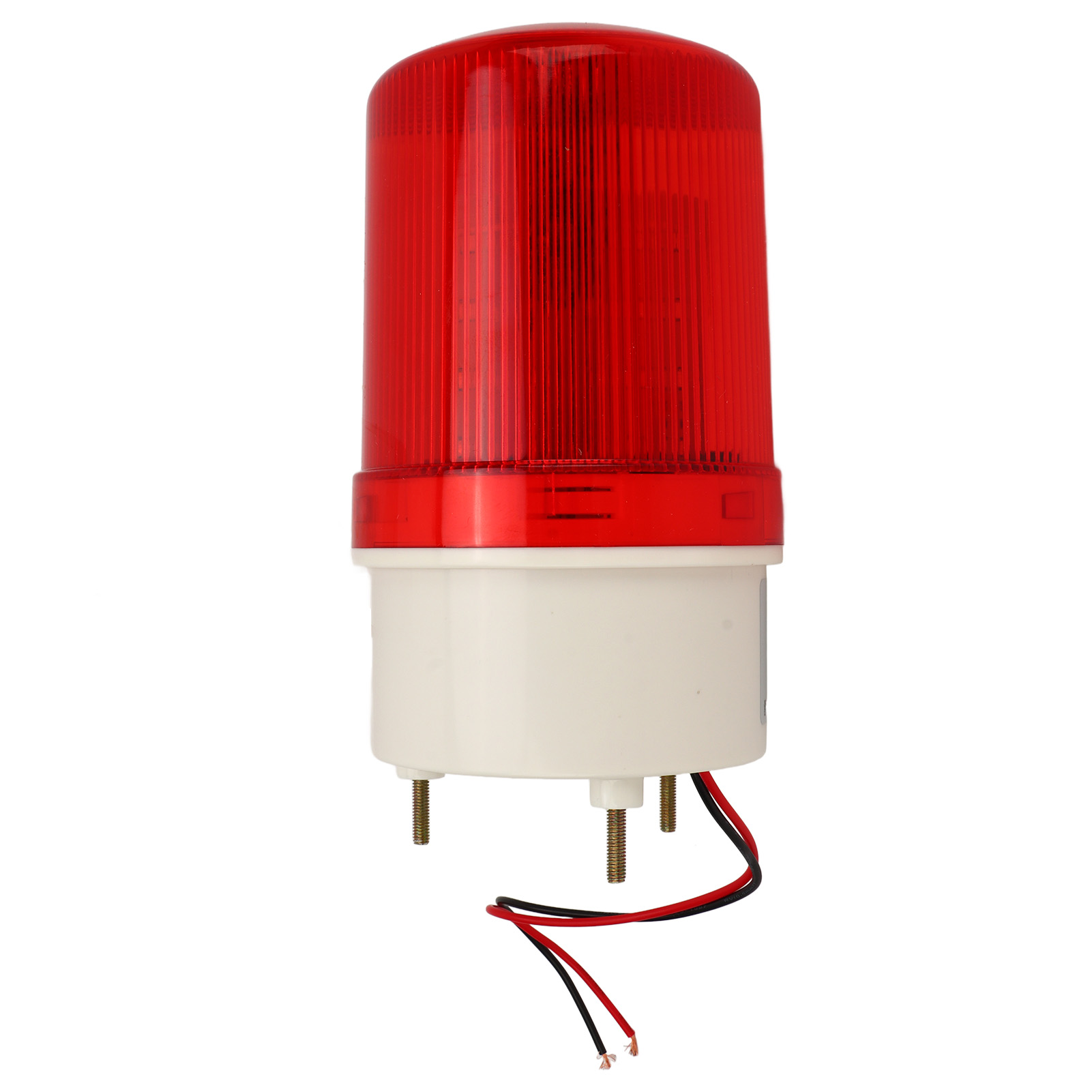 Industrielle Led-drehblitzleuchte, Elektrisches Rundum-signallicht, Stiller Alarm Für Notfallwarnung, Rot, 12 V