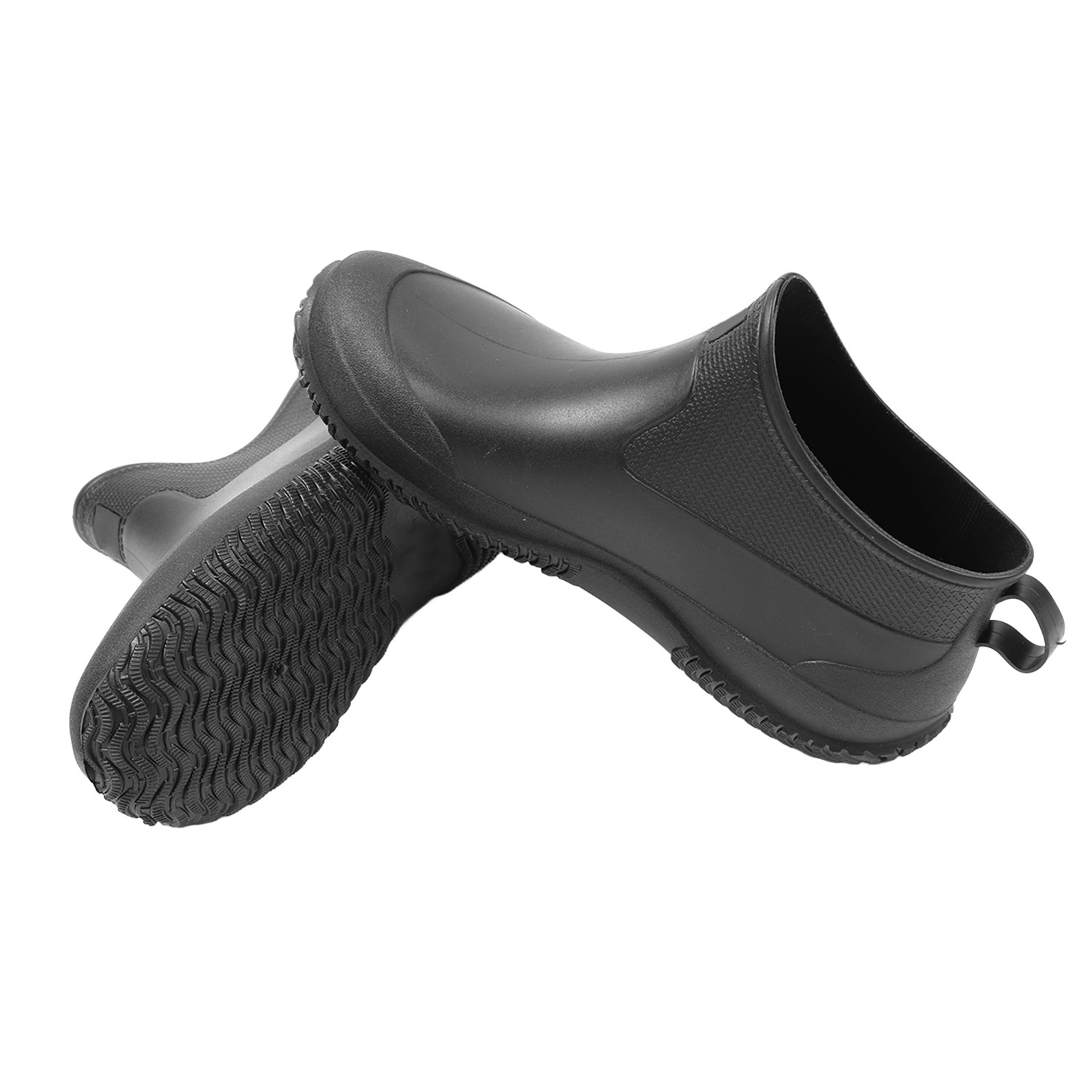 Regenschuhe, Rutschfest, Wasserdicht, Kurze Schaftlänge, Geeignet Für Autowäsche Und Outdoor-aktivitäten, Schwarz, Größe 38