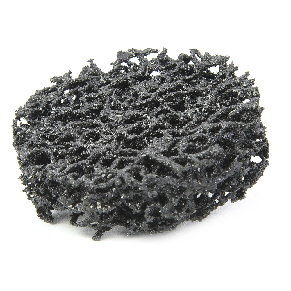 5 Stück 2 Zoll 50 Mm Poly-streifenscheibe Rollverschluss Schleifscheibe Rost- Und Farbentferner (schwarz)