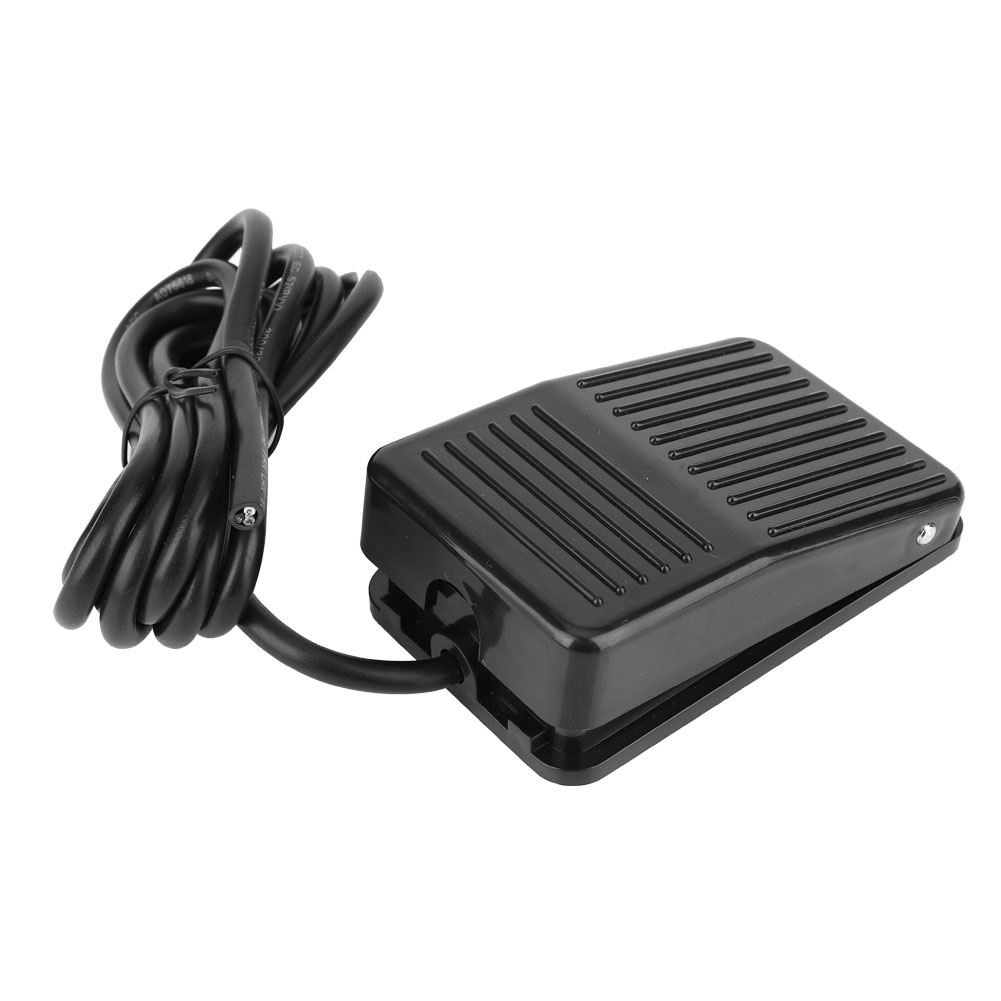 Tfs-01 250vac 10a Rutschfester Momentary-fußschalter Schwarz (2m)