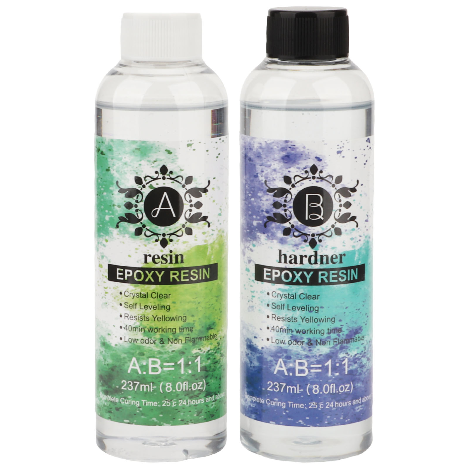 Epoxidharzkleber, Transparent, Uv-beständig, Sicher, Geruchsarm, Diy-harzkleber Für Schmuck, Holzoberflächen, Bastelarbeiten