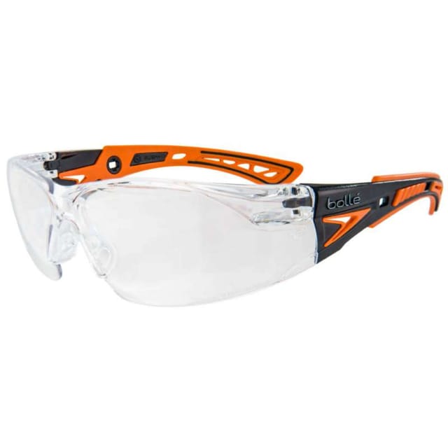 Bollé Safety RUSH+ Klare / Orange Bügelbrille RUSHPPSIO