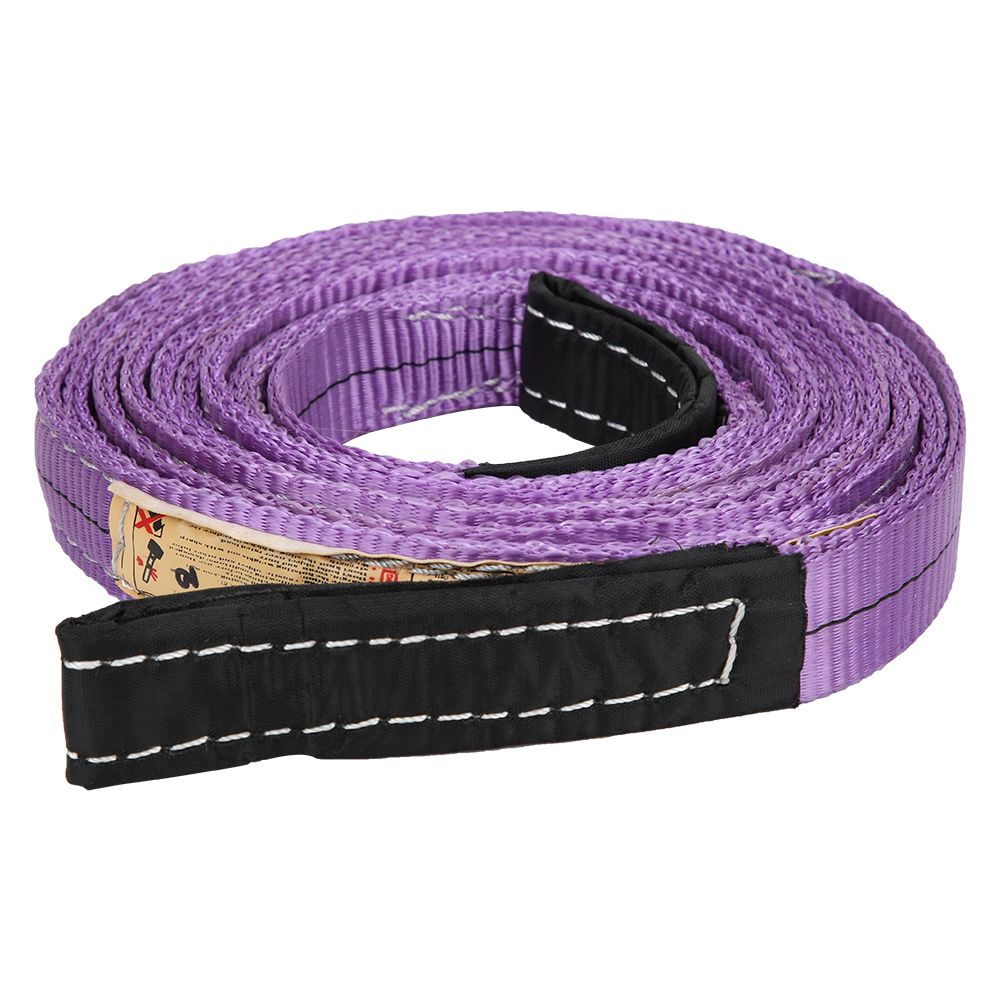 5 M X 30 Mm Polyester-hebegurt, Industriekran-hebegurt, Lila