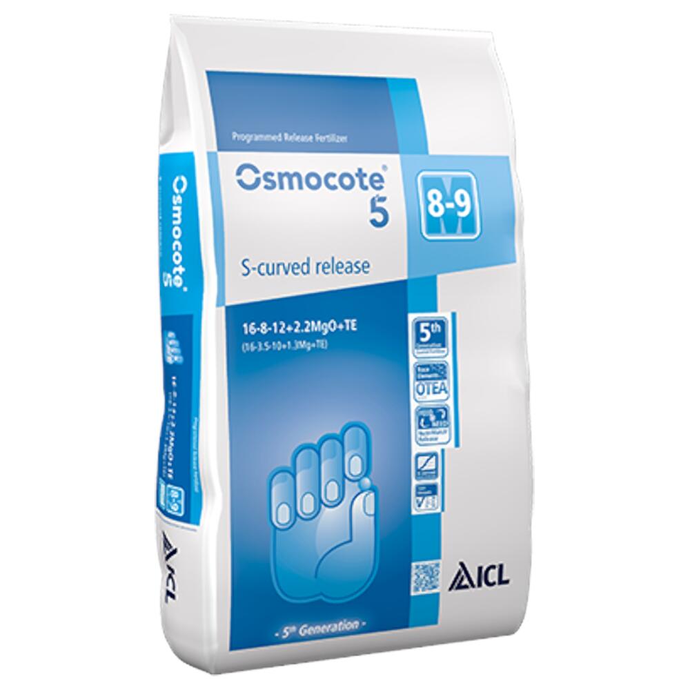 Osmocote 5 S-curved 08-09m 25 Kg