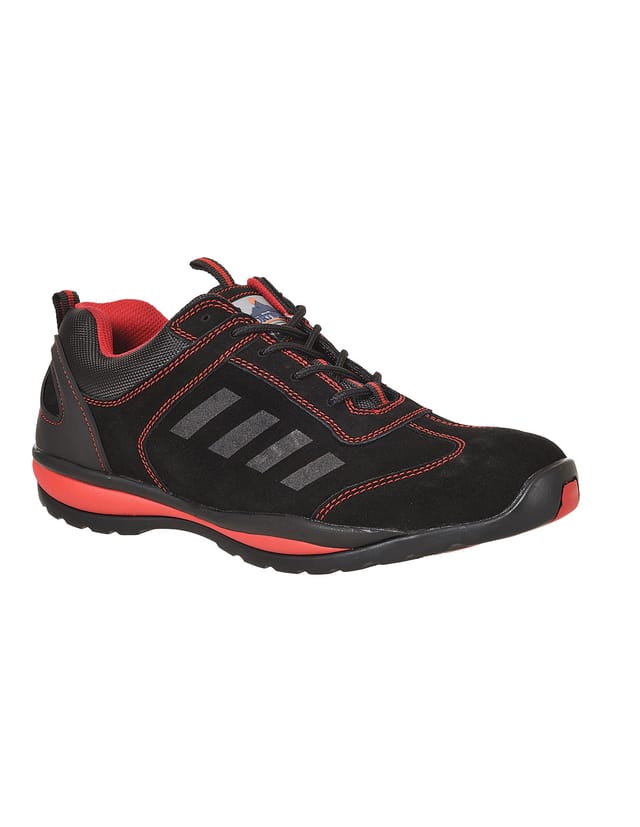 Trainer Lusum S1p Hro Steelite Farbe: Rot Größe 43 - Portwest