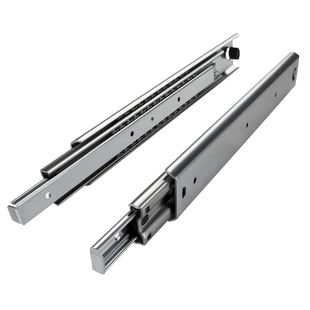 So-tech - Vollauszug belastbar bis 80 kg Länge 650 mm Teleskopauszug Schubladenauszug Schubladenschiene KV1 von junker