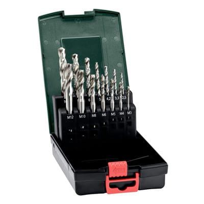 Maschinengewindebohrer Set, 14-teilig - Metabo