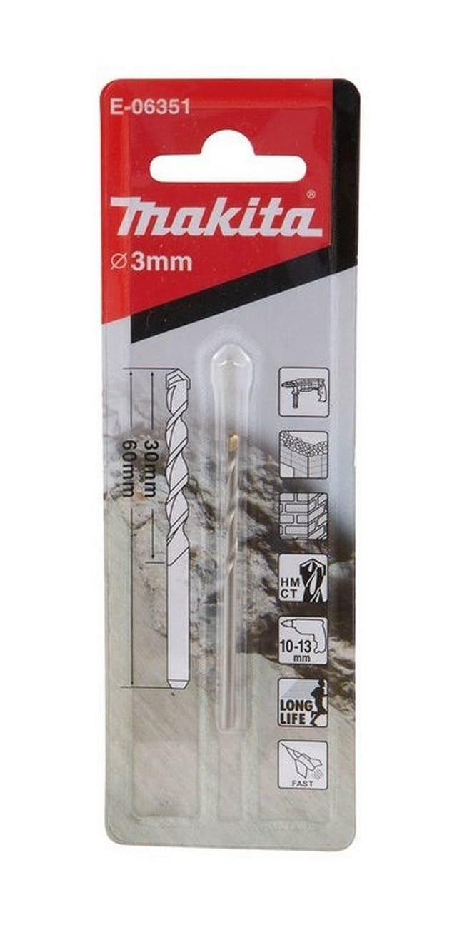 Betonbohrer 3x60 mm - E-06351 - Makita