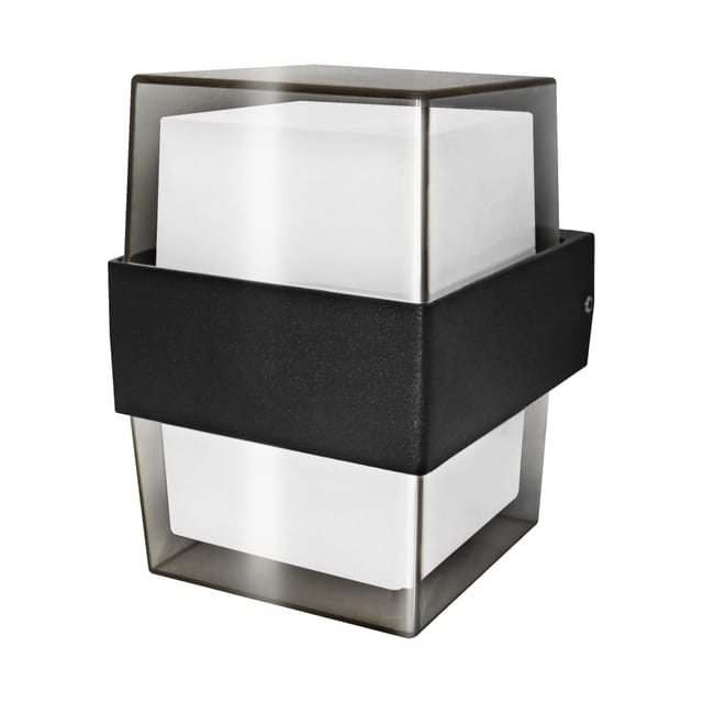 Matel - Luxe LED-Wandleuchte für den Außenbereich, IP54, matt, quadratisch, 10 w, neutral