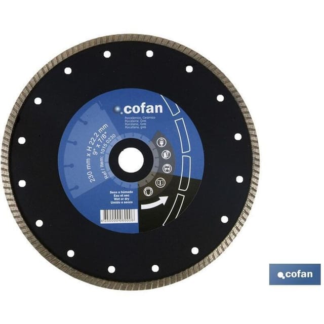 Extradünne Turbo-Diamantscheibe 125 mm.