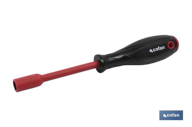Isolierter Steckschlüssel-Schraubendreher 1000 V SW 13 mm
